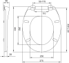 Mereo WC sedátko samozavírací CSS112S