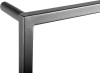 Sapho SKA nástěnný sušák ručníků 450x1150x100mm, černá mat SKA501