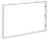 Sapho Podpěrná konzole 490x330x40mm, lakovaná ocel, bílá mat, 1 ks 30371