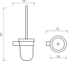 Nimco BORMO Toaletní WC kartáč BR 11094WN-26
