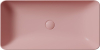GSI NUBES keramické umyvadlo na desku 80x40cm, blush mat 904024