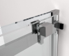 Polysan THRON SQUARE sprchové dveře 1100 mm, hranaté pojezdy, čiré sklo TL5011-5002
