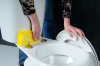 Aqualine SOFIA WC sedátko, Soft Close, Easy Take, bílá BS122