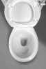 Aqualine ANTIK WC kombi mísa, 35x72 cm, zadní/spodní odpad, bílá AK107-432