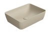 GSI SAND/NUBES keramické umyvadlo na desku 50x38cm, creta mat 903708