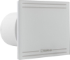 Sapho GLASS koupelnový ventilátor axiální s časovačem, 8W, potrubí 100mm, bílá GS102
