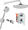 Mereo Sprchový set Sonáta  s dvoucestnou podomítkovou bateríí CB650SS1