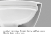 Mereo WC závěsné kapotované, RIMLESS, 495x360x370, keramické, vč. sedátka CSS115SN VSD84S2