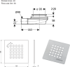 Polysan TRENECA vaničkový sifon, průměr 90mm, DN40, krytka bílá mat 84999.10