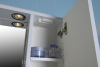 Aqualine ZOJA/KERAMIA FRESH galerka s LED osvětlením, 70x60x14cm, bílá 45025