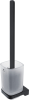 Nimco MAYA černá Toaletní WC kartáč s hranatou rukojetí MAC 29094CN-HR-90