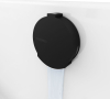 Polysan Vanová souprava s napouštěním, bovden, délka 800mm, zátka 72mm, černá mat 71853.21