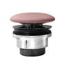 GSI GSI umyvadlová výpust 5/4“, neuzavíratelná, keramická zátka, 5-65mm, blush mat PVC24