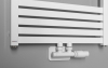 Bruckner GRUNT otopné těleso rovné 500x1330 mm, středové připojení, bílá 600.122.4