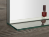Sapho BRETO zrcadlo s LED osvětlením a policí 100x60, 8cm BT100