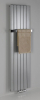 Sapho COLONNA otopné těleso 450x1800 mm, metalická stříbrná IR145