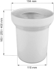 Aliaxis Česká republika s.r.o. WC připojovací kus přímý, DN 100/D 110, 400 mm PR7085C (58203010000)