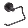 Sapho X-ROUND BLACK držák toaletního papíru, černá mat XR704B