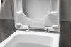 Aqualine DONA WC sedátko, Soft Close, Easy Take, bílá FD121