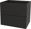 Mereo Ponte, koupelnová skříňka 61 cm, Multidecor, Černá Supermat CN290SCIPM
