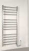 Sapho REDONDO elektrický sušák ručníků, kulatý, 630x1160 mm, 130 W, nerez lesk ER230V