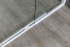 Aqualine AMICO sprchové dveře výklopné 1040-1220x1850mm, čiré sklo G100