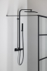 Gelco CURE BLACK prodloužený profil vzpěry 1400mm, černá mat CBSB140