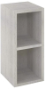Sapho TREOS skříňka horní policová 20x50x22cm, dub Polar TS025-1010
