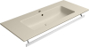 GSI PURA keramické umyvadlo Slim 102x46cm, creta mat 8886108