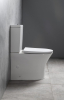 Bruckner LEON WC kombi, Rimless, spodní/zadní odpad, bílá 201.437.4