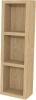 Mereo Aira, koupelnová skříňka 20 cm, horní, policová, Multidecor, Dub olejovaný CN796SDUO1