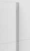 Polysan ESCA CHROME jednodílná sprchová zástěna k instalaci ke stěně, matné sklo, 1000 mm ES1110-01