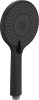 Sapho Ruční masážní sprcha, 3 režimy sprchování, silikon trysky, průměr 120mm, ABS/černá mat SK879B