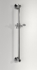 Sapho ANTEA sprchová tyč, posuvný držák, kulatá, 670mm, chrom SAL0031