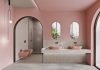 GSI PURA bidet závěsný, 36x55cm, blush mat 8865124