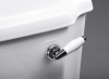 Aqualine ANTIK WC kombi, retro, spodní/zadní odpad, bílá AK107-01