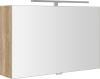 Sapho CLOE galerka s LED osvětlením 80x50x18cm, dub alabama CE080-0022