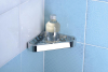 Gedy SMART rohová police do sprchy, 170x30x170mm, chrom 3283