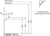 Polysan MOLA termostatický sprchový panel rohový 210x1300mm, bílá 80372