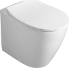 Isvea SENTIMENTI WC mísa stojící, Rimless, 36x52 cm, spodní/zadní odpad, bílá 10SM10004SV