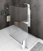 Polysan MODULAR SHOWER jednodílná zástěna WALK-IN, 1200mm MS4-120