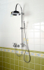 Sapho VANITY sprchový sloup k napojení na baterii, hlavová, ruční sprcha, chrom SET061