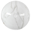 Sapho DALMA keramické umyvadlo na desku, Ø 42 cm, carrara MM117