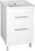 Aqualine SAVA 55 keramické umyvadlo nábytkové 55x46cm, bílá 2055
