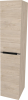 Mereo Mailo, koupelnová skříňka vysoká 170 cm, černé madlo, Multidecor, Light Rock Hickory CN594LPBLRH1
