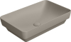 GSI PURA keramické umyvadlo na desku 60x38cm, tortora mat 883705