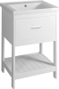 Aqualine SAVA 55 keramické umyvadlo nábytkové 55x46cm, bílá 2055