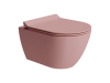 GSI PURA závěsná WC mísa, Swirlflush, 36x50cm, blush dual-mat 881624