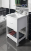 Aqualine ZUNO 55 keramické umyvadlo nábytkové 55x45cm, bílá 9055