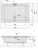 Polysan DEEP hluboká sprchová vanička s konstrukcí, obdélník 110x75x26cm, bílá 72884